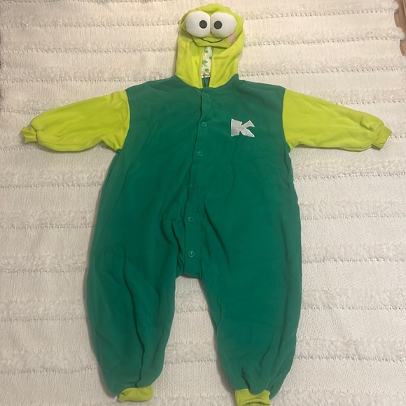 Sanrio Costumes Sanrio Frog Costume Kerokeroppi Kigurumi Character